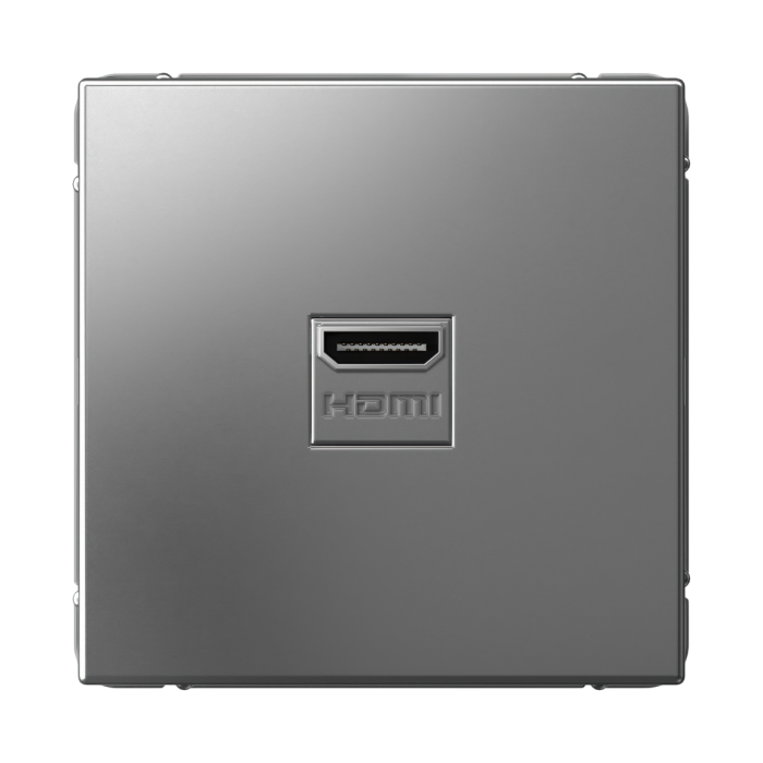 ArtGallery розетка HDMI, механизм, сталь