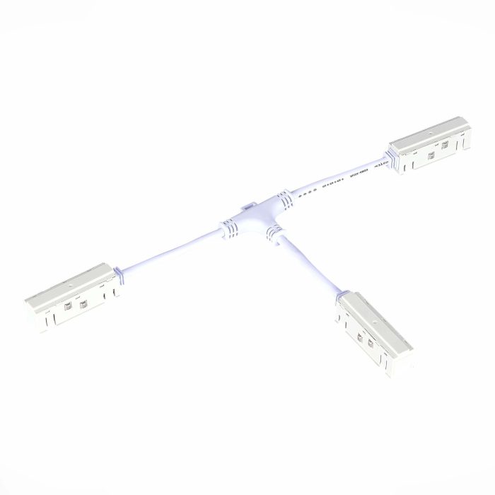 Коннектор питания T-образный для магнитного шинопровода ST-Luce Белый SKYLINE 48
