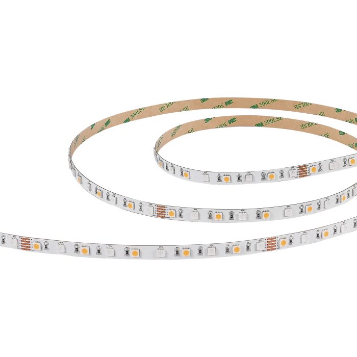 Светодиодная лента SMD5050 - 17.28W/M RGB+4000K 300Lm Ra>90 IP20 L5000xW10xH- 24V Светодиодные ленты