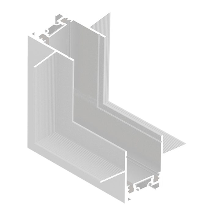 Угол-соединитель "потолок-стена" для встраиваемого шинопровода ST-Luce Белый SKYFLAT