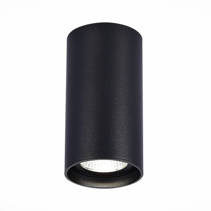 Светильник потолочный Черный LED 1x15W 4000K 1 200Lm Ra>90 60° IP44 D75xH140 220-265V Накладные светильники