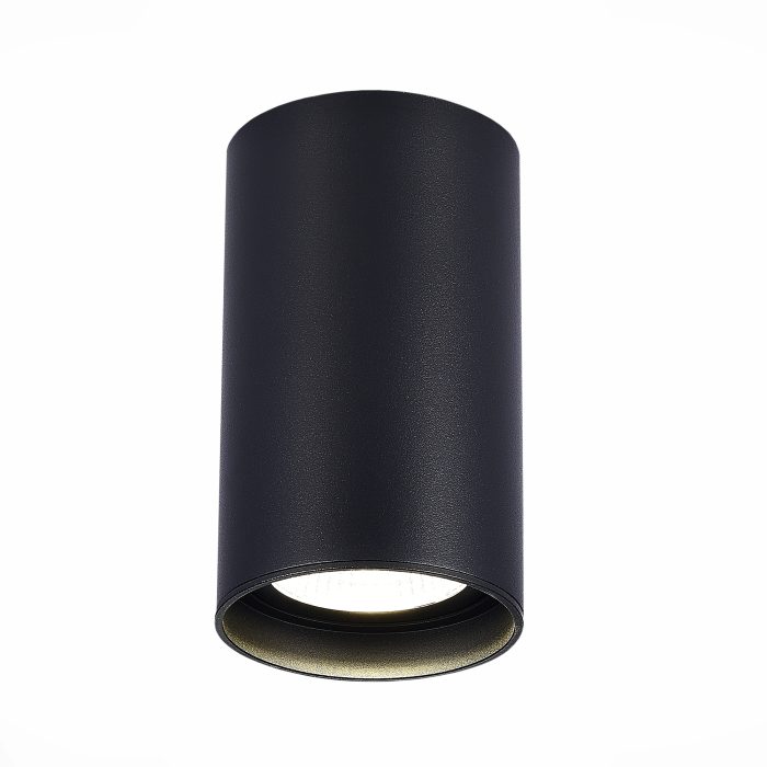 Светильник потолочный Черный LED 1x20W 4000K 1 600Lm Ra>90 60° IP44 D95xH150 220-265V Накладные светильники