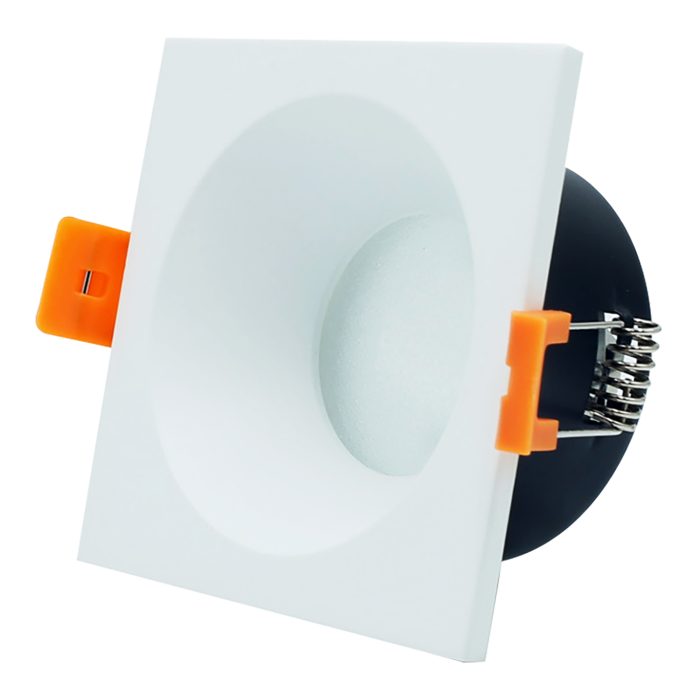 Св-к встр. Белый GU10 1x50W IP65 L85xW85xH53 220V Без ламп Встраиваемые светильники