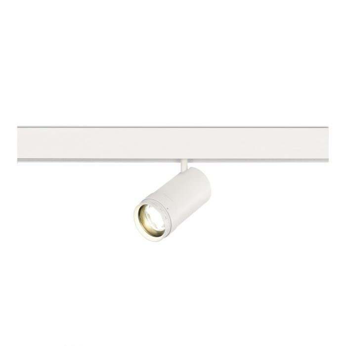 Магнитный трековый светильник ZOOM Белый LED 1x20W 4000K Lm Ra90 10-55° IP20 D60xH170 4 SKYLINE 48