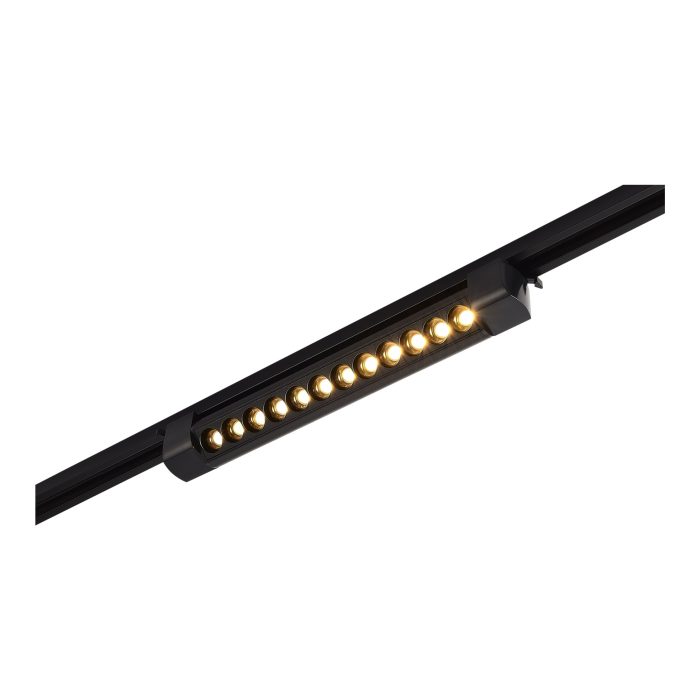 Св-к трек. Черный LED 1x10W 3000K 875Lm Ra90 24 IP20 L387xW49xH54 170-240VV BASE