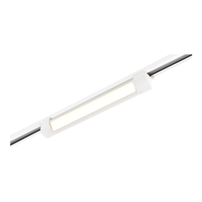 Св-к трек. Белый LED 1x10W 3000K 725Lm Ra90 120 IP20 L387xW49xH54 170-240VV BASE