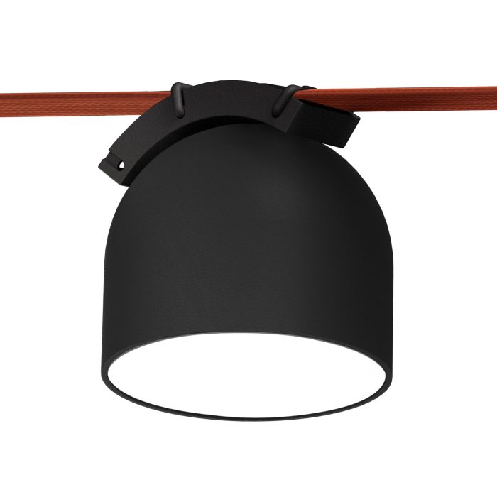 Св-к трек. Черный LED 1x12W 4000K 794Lm Ra90 120 IP20 D100xH107 48V БЭНД