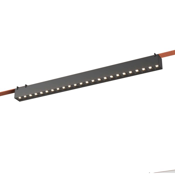 Св-к трек. Черный LED 1x24W 3000K 1 778Lm Ra90 24 IP20 L642xW40xH45 48V БЭНД