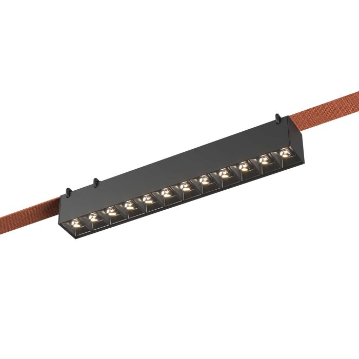 Св-к трек. Черный LED 1x12W 4000K 1 050Lm Ra90 24 IP20 L323xW40xH45 48V БЭНД