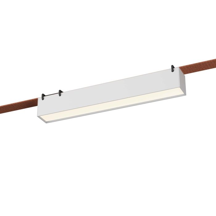 Св-к трек. Белый LED 1x12W 3000K 670Lm Ra90 120 IP20 L323xW40xH45 48V БЭНД