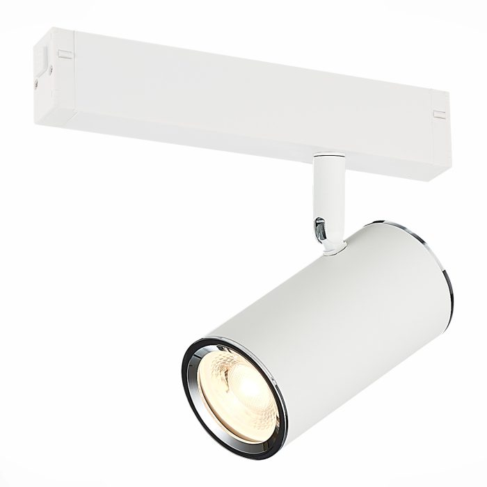 Св-к трек. Белый GU10 1x50W IP20 L104xW54xH111 180-240V Без ламп SKYLINE 220