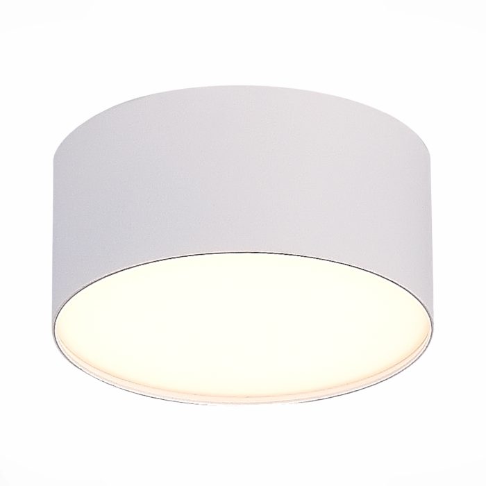 Светильник потолочный Белый LED 1x12W 3000K 1 080Lm Ra>85 120° IP20 D120xH55 185-265V Накладные светильники