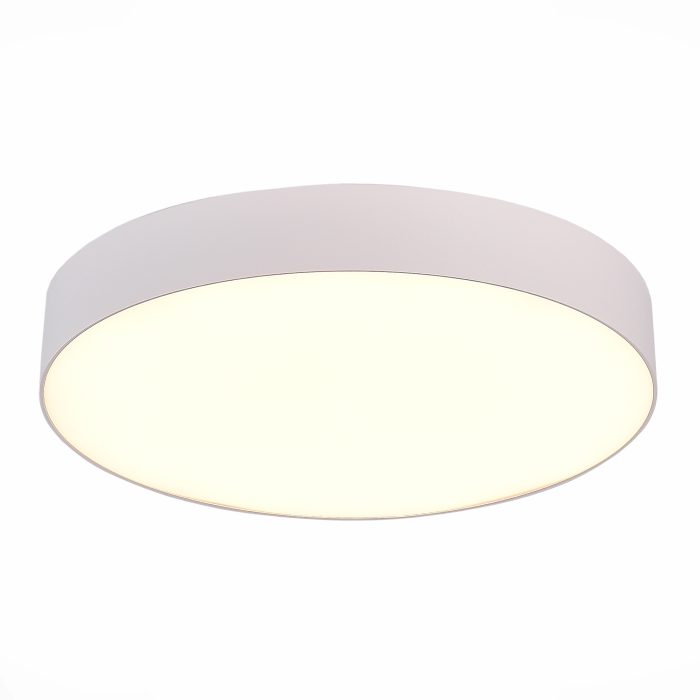 Светильник потолочный Белый LED 1x48W 3000K 4 320Lm Ra>85 120° IP20 D400xH55 185-265V Накладные светильники