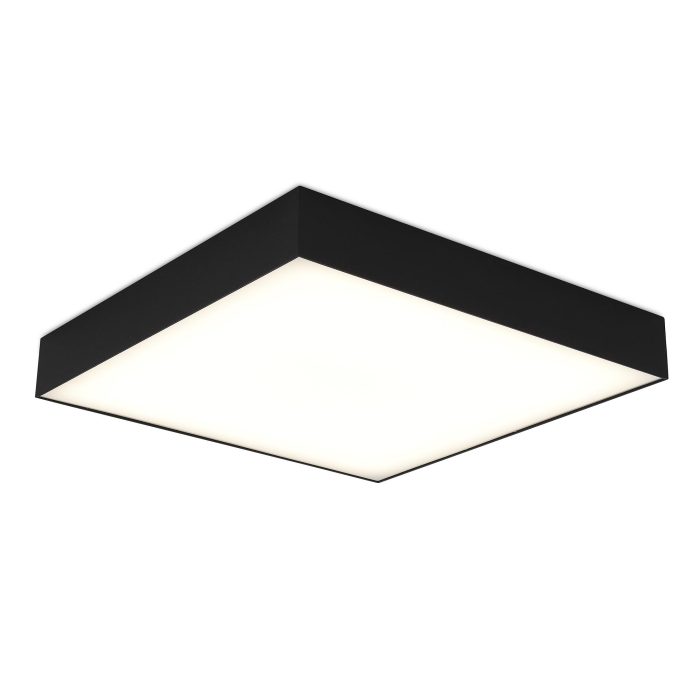 Светильник потолочный Черный LED 1x48W 4000K 4 320Lm Ra>90 120° IP20 L400xW400xH55 180- Накладные светильники
