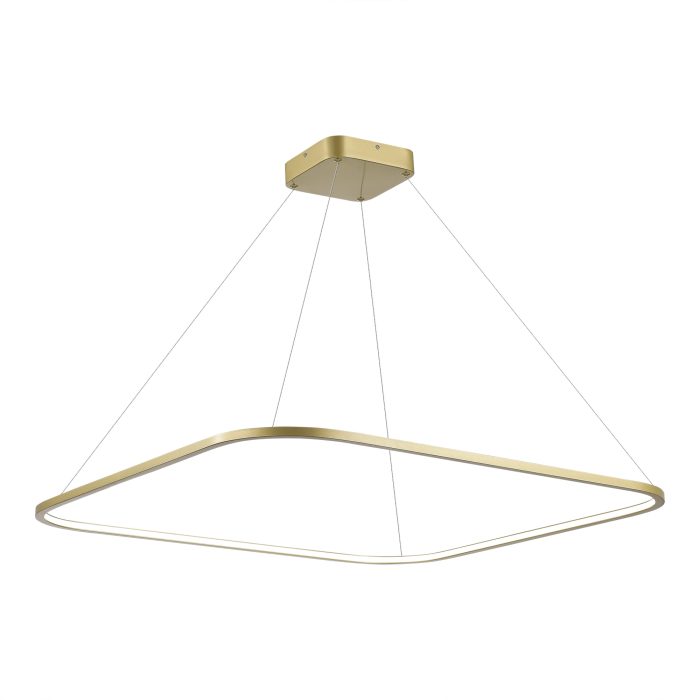 Светильник подвесной ST-Luce Золотистый/Белый LED 1x47W 4000K Подвесные светильники