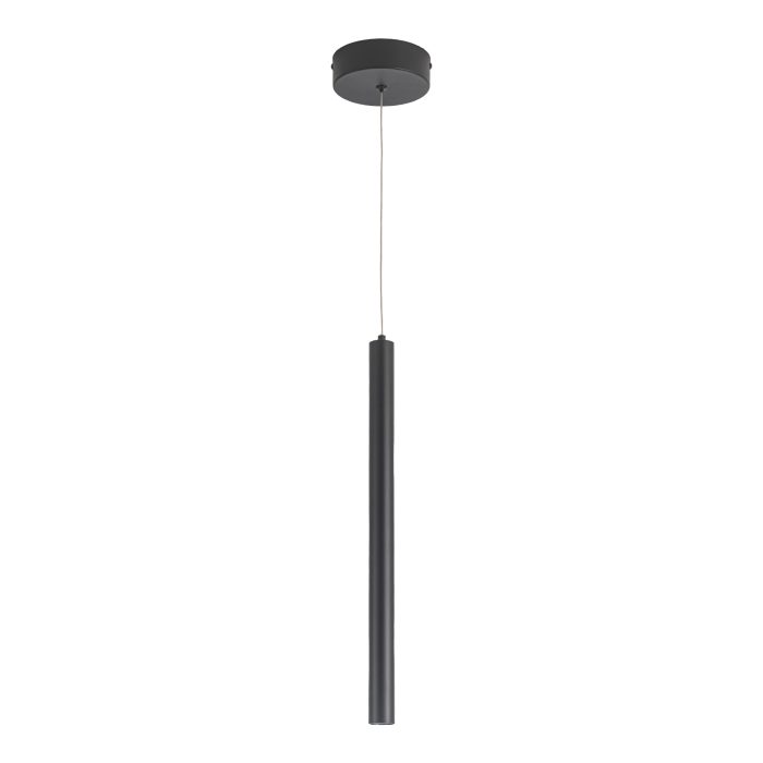 Светильник подвесной ST-Luce Черный/Черный LED 1x3W 4000K 260Lm 36° D30xH1900 Подвесные светильники