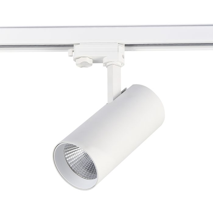 Св-к трек. Белый LED 1x40W 3000K 3 200Lm Ra>90 38° IP20 L190xW85xH265 165-265V TRACE
