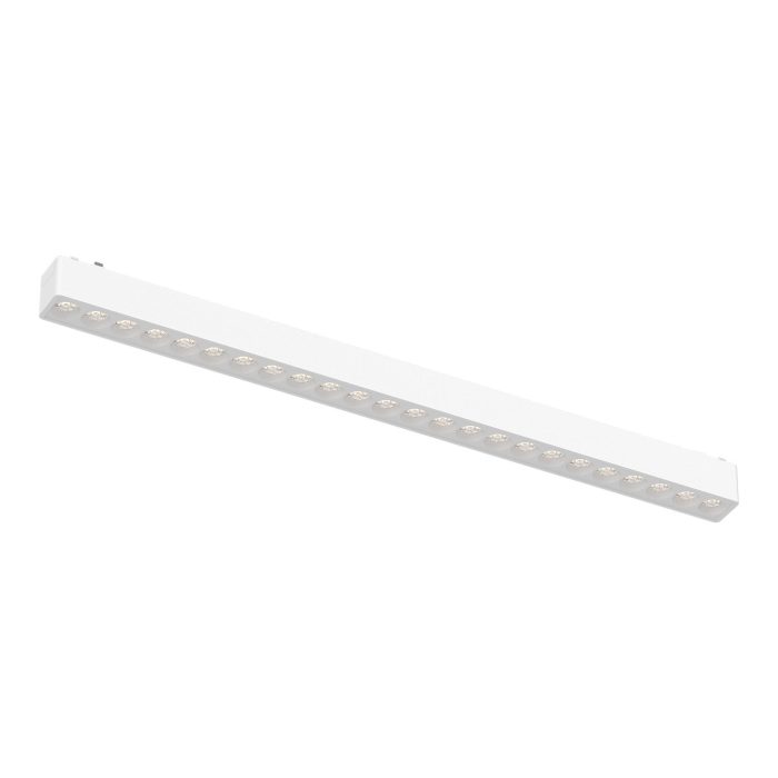 Магнитный трековый светильник Белый LED 1x24W 3000K 1 640Lm Ra>90 36° IP20 L445xW26xH24 SKYFLAT