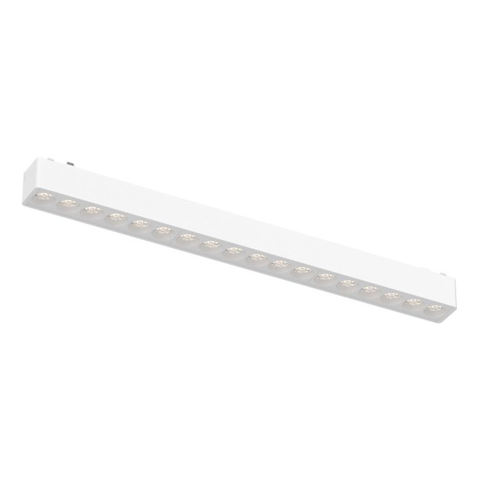 Магнитный трековый светильник Белый LED 1x18W 4000K 1 560Lm Ra>90 36° IP20 L338xW26xH24 SKYFLAT