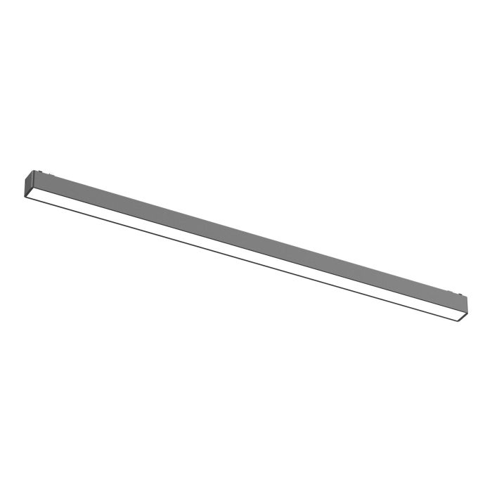 Магнитный трековый светильник Черный LED 1x20W 3000K 940Lm Ra>90 IP20 L615xW26xH24 48V SKYFLAT