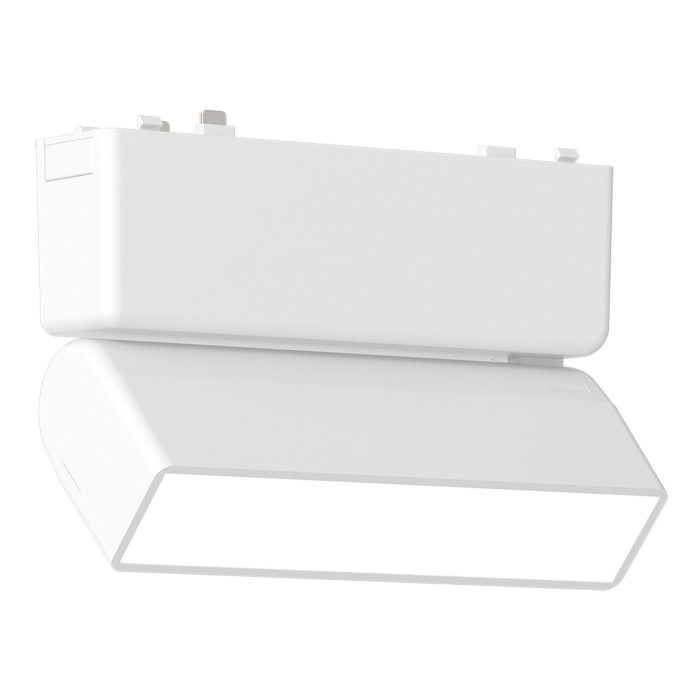Магнитный трековый светильник Белый LED 1x5W 3000K 260Lm Ra>90 IP20 L122xW26xH80 48V SKYFLAT