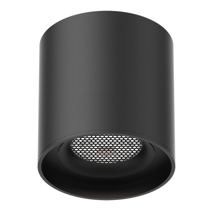 Магнитный трековый светильник Черный LED 1x6W 4000K 300Lm Ra>90 IP20 D75xH75 48V SKYFLAT