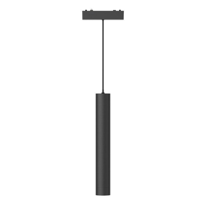 Магнитный трековый светильник Черный LED 1x7W 4000K 430Lm Ra>90 36° IP20 D30xH1650 48V SKYFLAT