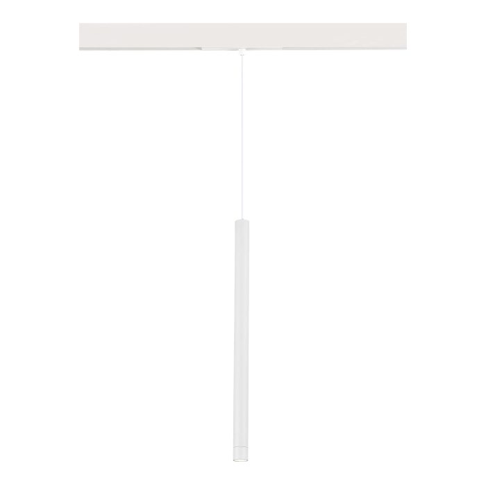 Магнитный трековый светильник Белый LED 1x8W 4000K 450Lm Ra90 24° IP20 D30xH500 48V SKYLINE 48