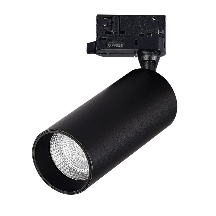 Св-к трек. черный LED 1x20W 3000K 1 600Lm Ra>90 120° IP20 200-240V TRACE