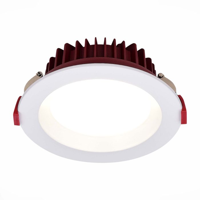 Св-к встр. Белый LED 1x18W 3000K 1 440Lm Ra80 100° IP44 D140xH52 100-240V Встраиваемые светильники