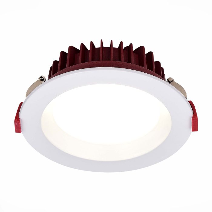 Св-к встр. Белый LED 1x24W 3000K 1 920Lm Ra80 100° IP44 D165xH54 100-240V Встраиваемые светильники