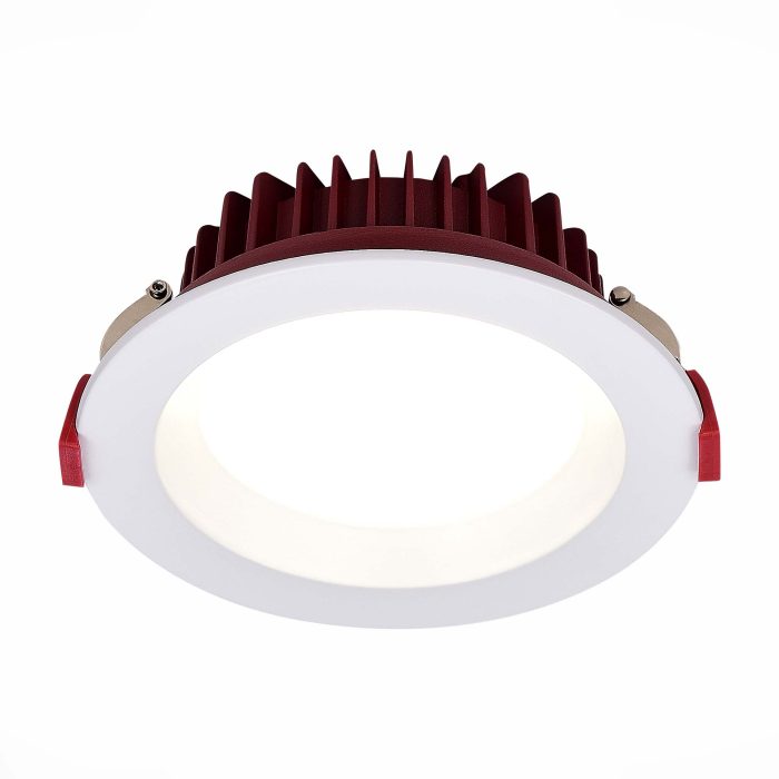 Св-к встр. Белый LED 1x24W 4000K 1 920Lm Ra80 100° IP44 D165xH54 100-240V Встраиваемые светильники