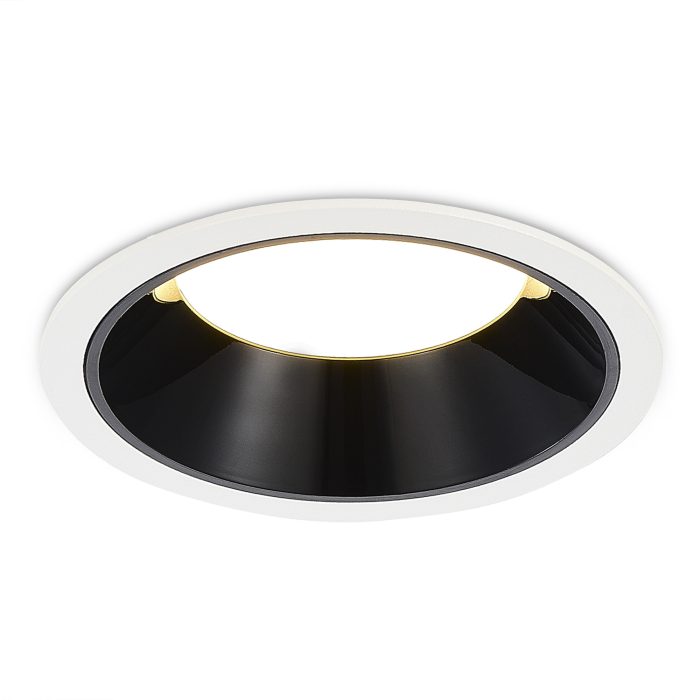 Св-к встр. Черный LED 1x12W 3000K 1 080Lm Ra80 120° IP20 D105xH50 100-240V Встраиваемые светильники