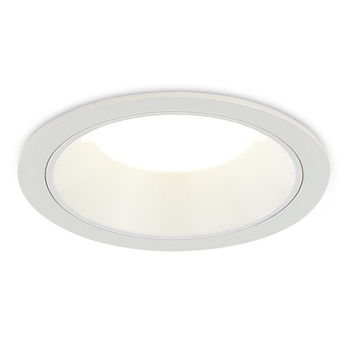 Св-к встр. Белый LED 1x7W 4000K 630Lm Ra80 120° IP20 D85xH45 100-240V Встраиваемые светильники