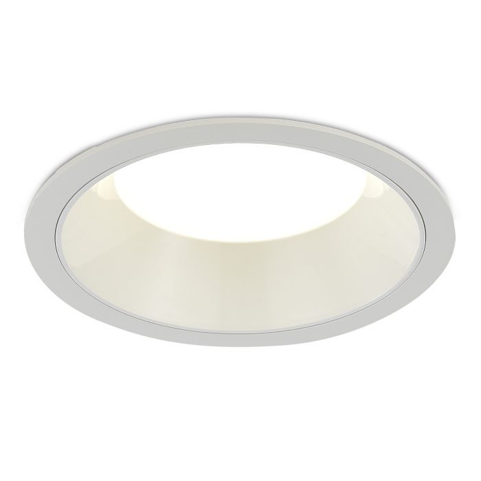 Св-к встр. Белый LED 1x18W 4000K 1 620Lm Ra80 120° IP20 D160xH60 100-240V Встраиваемые светильники