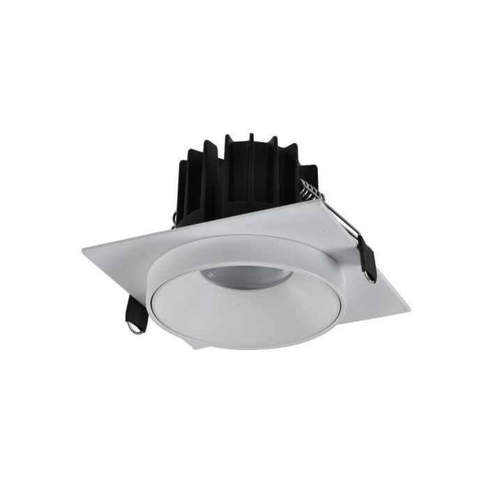 Св-к встр. Белый LED 1x10W 4000K 700Lm Ra>90 36° IP44 D79xH61 85-265V Встраиваемые светильники