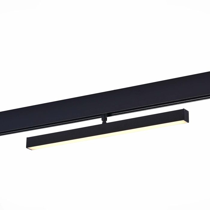 Магнитный трековый светильник Черный LED 1x12W 3000K 700Lm Ra>90 120° IP20 L405xW22, 5xH SKYLINE 48
