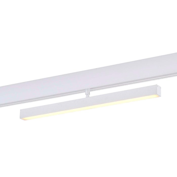 Магнитный трековый светильник Белый LED 1x12W 4000K 850Lm Ra>90 120° IP20 L405xW22, 5xH9 SKYLINE 48