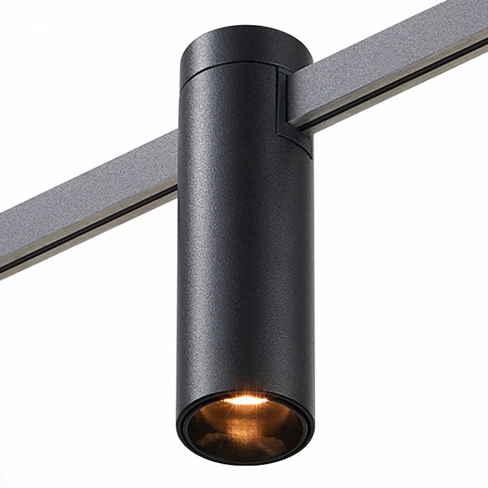 Магнитный трековый светильник FARM Черный LED 1x5W 3000K 227Lm Ra90 60 IP20 D35xH112 24 FARM