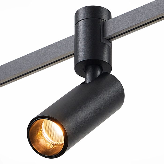 Магнитный трековый светильник FARM Черный LED 1x5W 4000K 350Lm Ra90 60 IP20 D35xH100 2 FARM