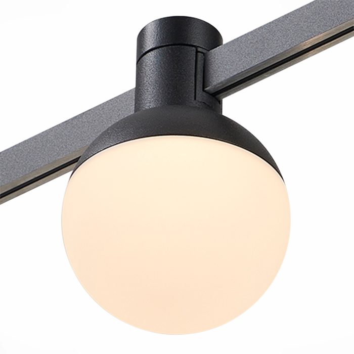 Магнитный трековый светильник FARM Черный LED 1x5W 3000K 213Lm 120 IP20 D75xH109 24 FARM