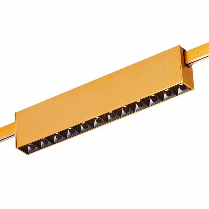 Магнитный трековый светильник FARM Золотистый LED 1x12W 4000K 706Lm Ra90 40 IP20 L232x FARM