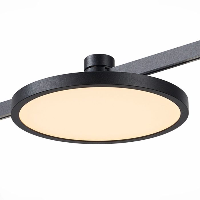 Магнитный трековый светильник FARM Черный LED 1x10W 4000K 520Lm Ra80 120 IP20 D168xH54 FARM