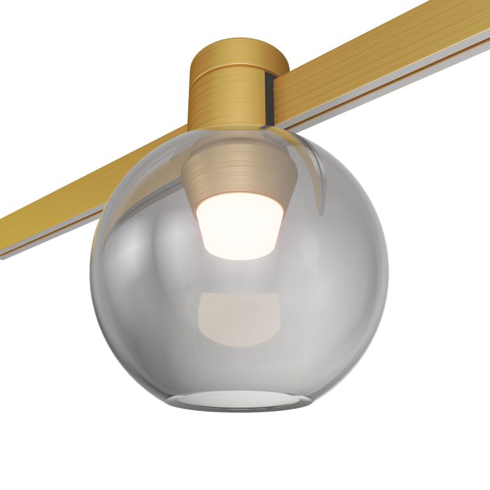 Магнитный трековый светильник FARM Золотистый LED 1x3W 3000K 128Lm 120 IP20 D85xH11 FARM