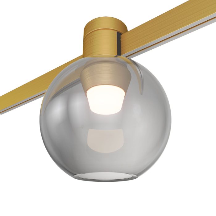 Магнитный трековый светильник FARM Золотистый LED 1x3W 4000K 89Lm Ra90 120 IP20 D85xH1 FARM