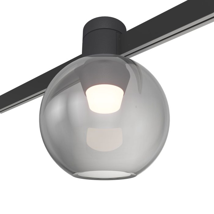 Магнитный трековый светильник FARM Черный LED 1x3W 4000K 89Lm Ra90 120 IP20 D85xH115 2 FARM