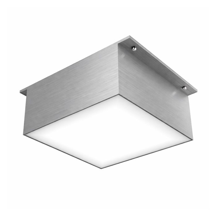 Св-к встр.(6 шт) Грильято Серый LED 1x54W 4000K Lm Ra>90 IP20 L85xW85xH37 220V Коммерческое освещение
