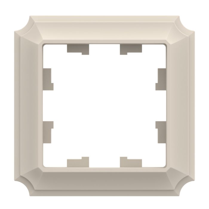 AtlasDesign antique 1-постовая рамка, бежевый