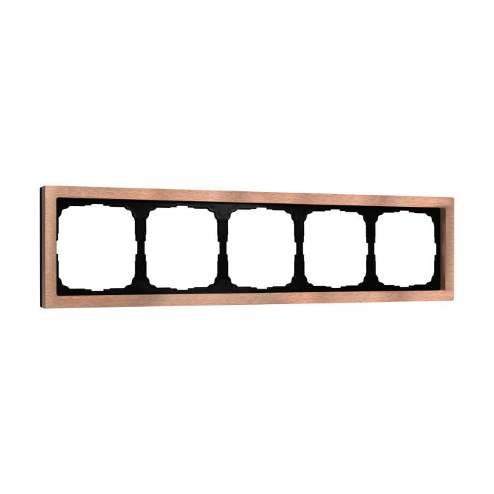 ArtGallery pure 5-постовая рамка, металл медь