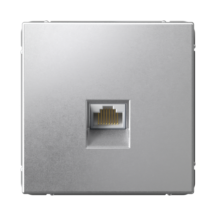 ArtGallery розетка компьютерная RJ45, кат. 6A, механизм, алюминий
